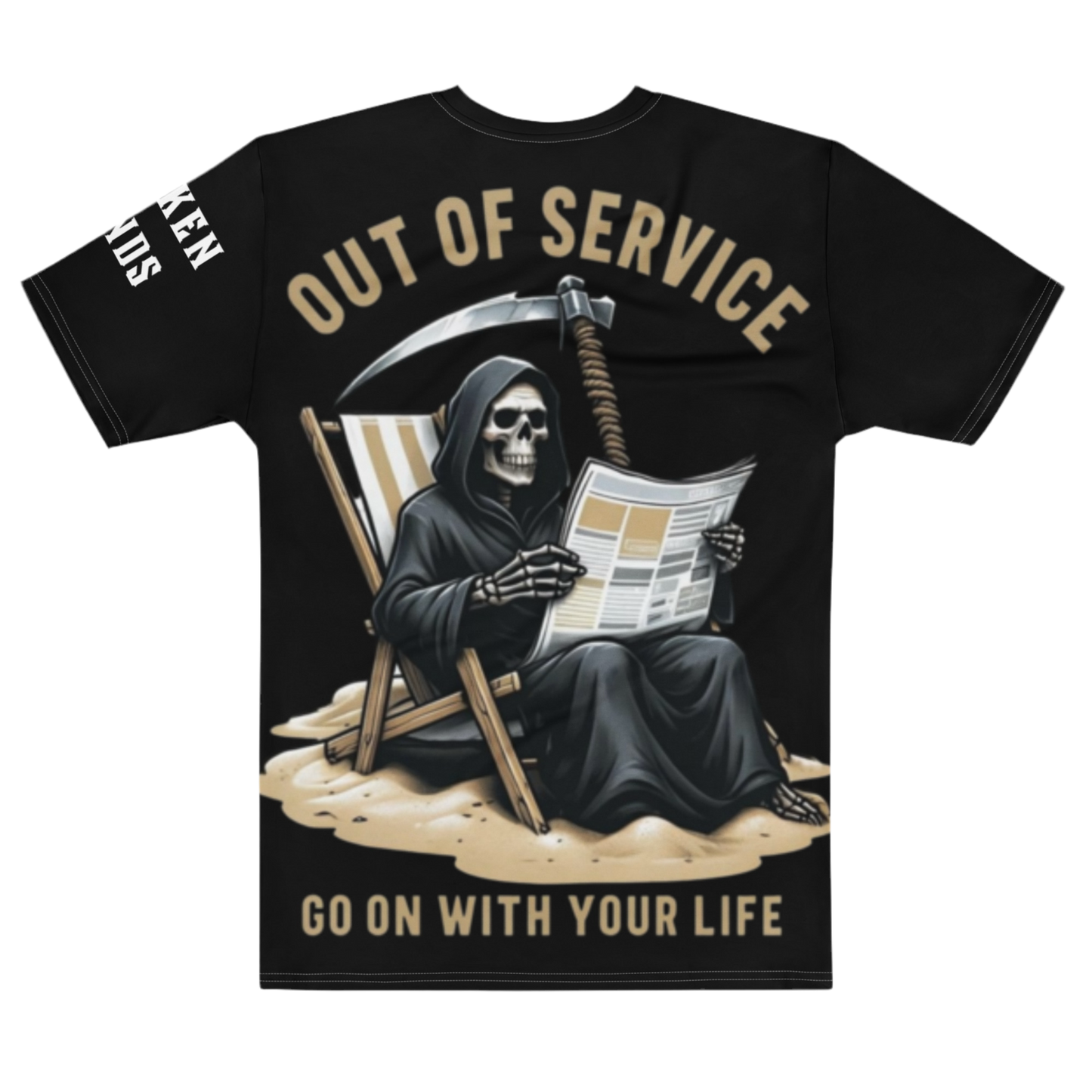 Out of Service Grim Reaper- T-Shirt