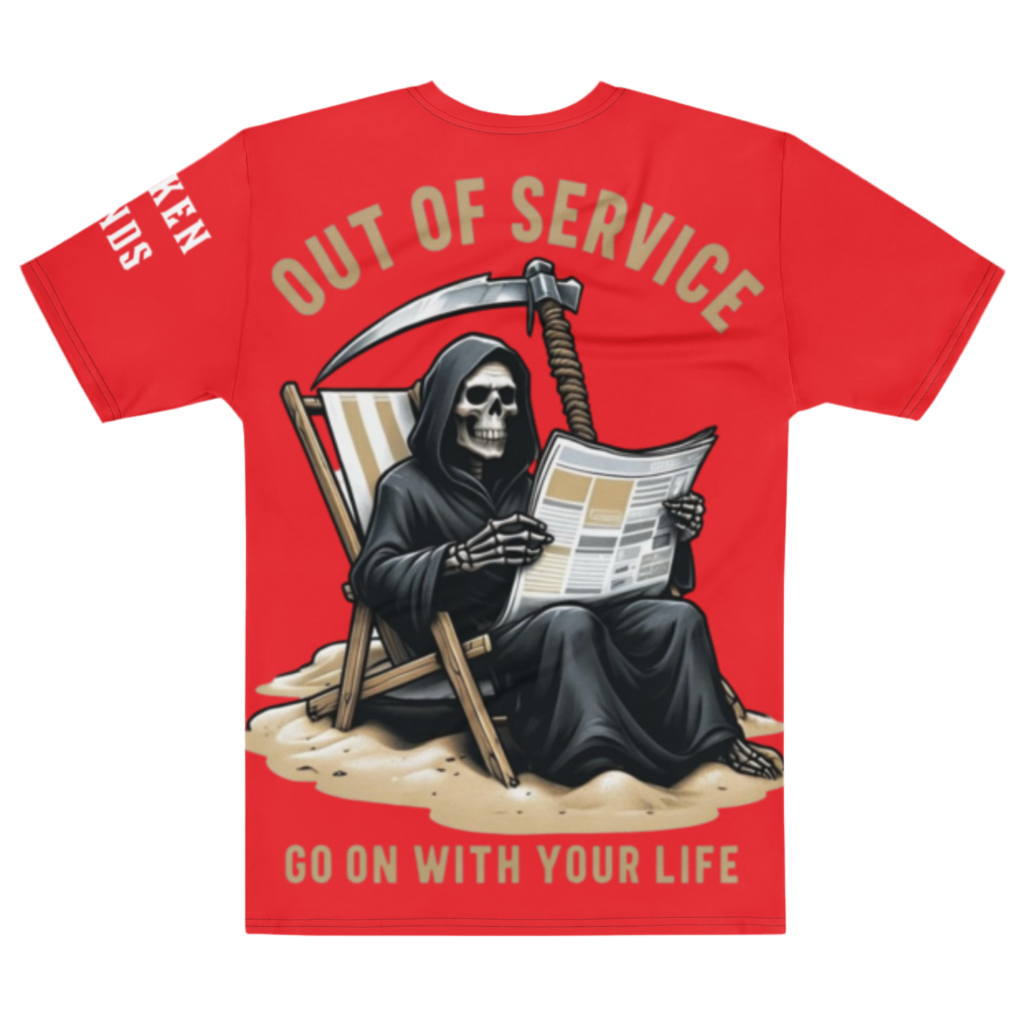 Out of Service Grim Reaper- T-Shirt